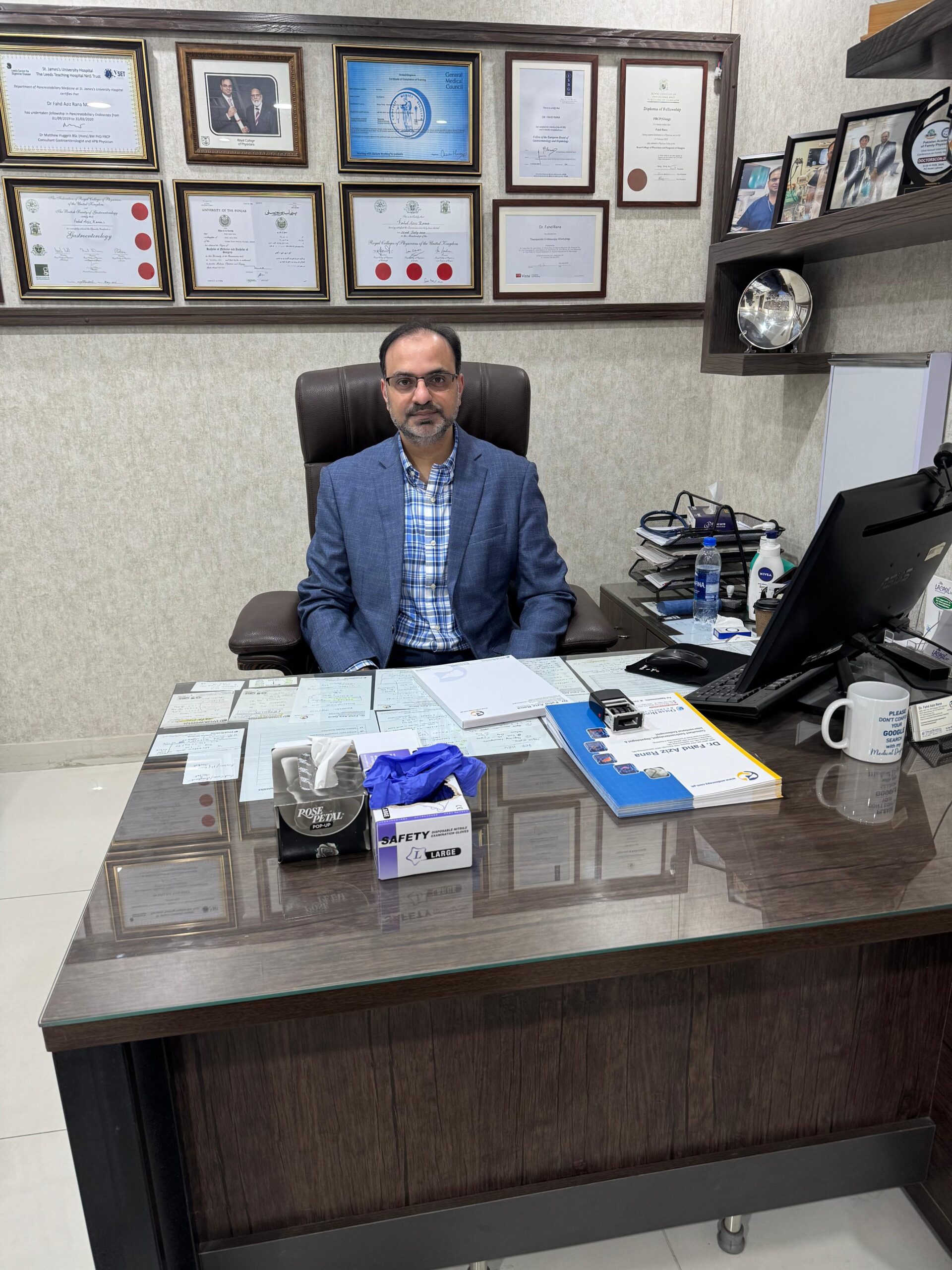 dr fahad aziz rana best gastroenterologist doctor in lahore